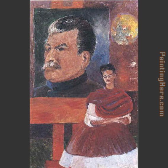 Frida Kahlo Frida and Stalin